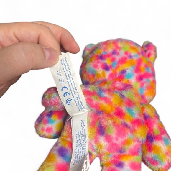 Build-A-Bear BAB Buddies 9" Rainbow Confetti Kitty Cat Plush - Picture 7 of 7